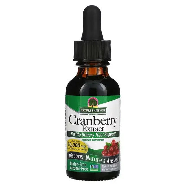 Cranberry Extract - 30 ml - Nature’s Answer - Papildai