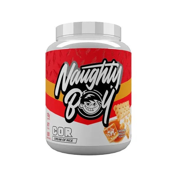 Cream of Rice Caramel Biscuit - 2000g - Naughty Boy - Sporto papildai