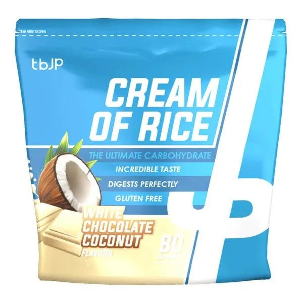 Cream of Rice White Chocolate Coconut - 2000g - Trained by JP - Sporto papildai