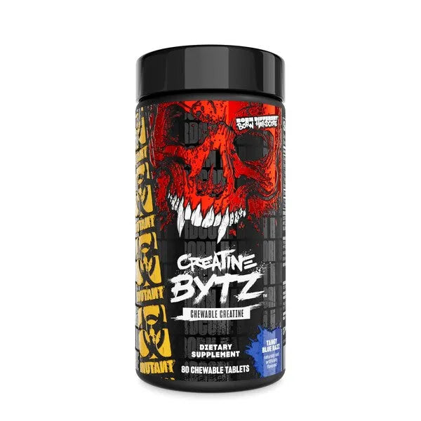 Creatine Bytz Chewables Tang Blue Razz - 80 - Mutant - Sporto papildai