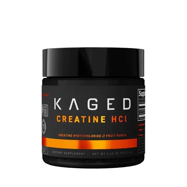 Creatine HCl Capsules - 75 vcaps - Kaged Muscle - Sporto papildai