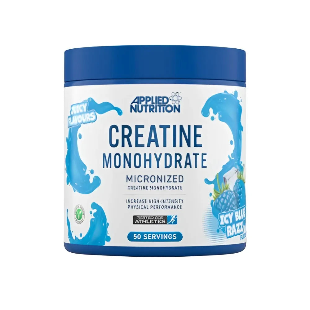 Creatine Monohydrate Icy Blue Razz - 250g - Applied Nutrition - Sporto papildai