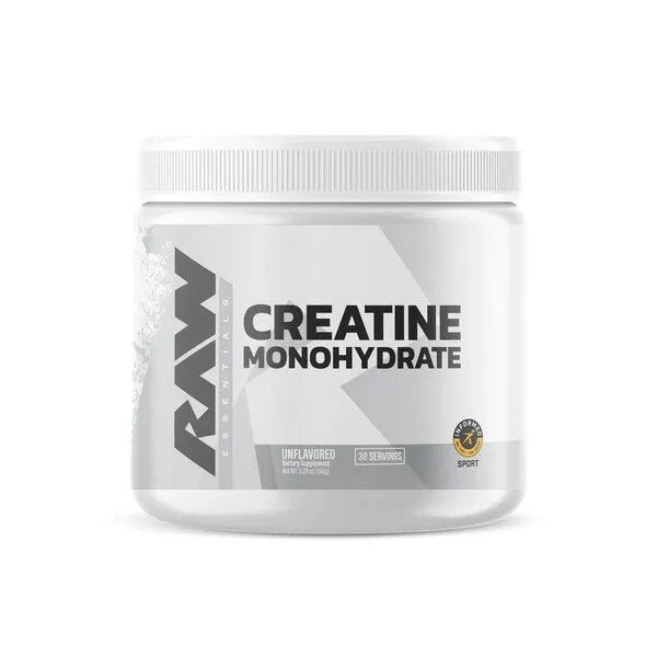 Creatine Monohydrate Unflavoured - 150g - Raw Nutrition - Sporto papildai