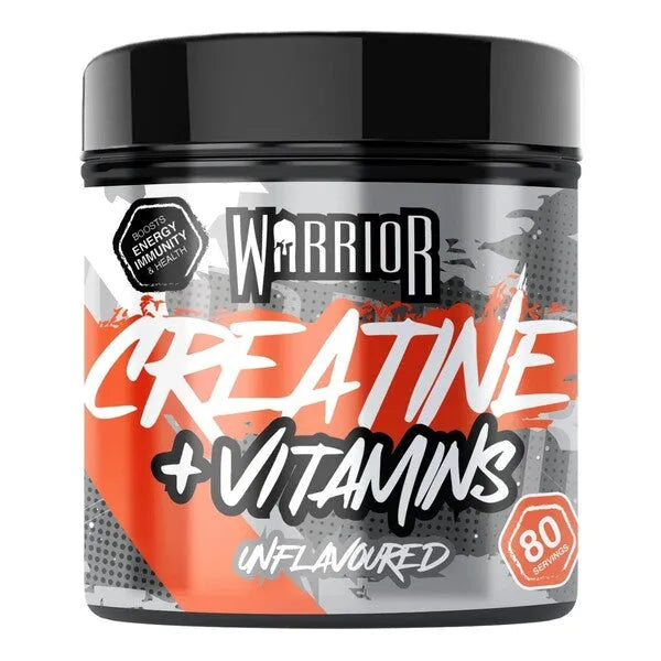Creatine + Vitamins Unflavoured - 360g - Warrior - Sporto papildai