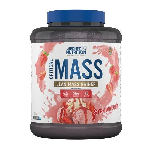 Critical Mass - Professional Strawberry - 2400g - Applied Nutrition - Sporto papildai