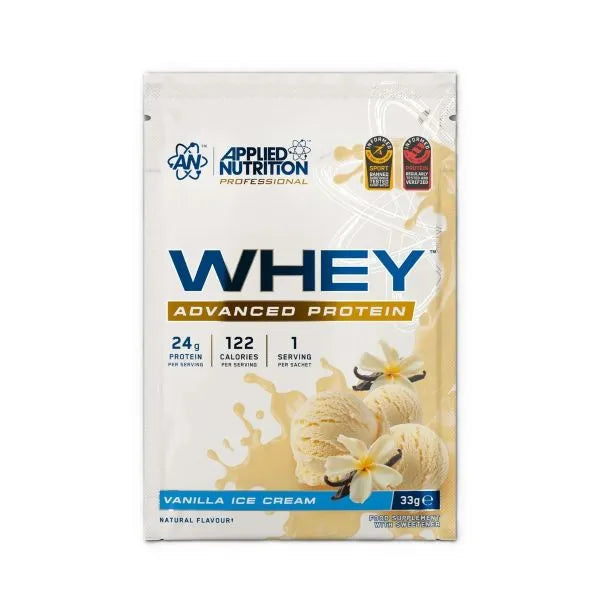 Critical Whey Vanilla Ice Cream - 33g (1 serving) - Applied Nutrition - Sporto papildai
