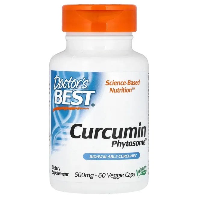 Curcumin Phytosome 500mg - 60 vcaps - Doctor’s Best - Papildai