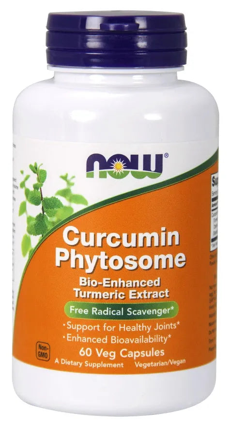 Curcumin Phytosome - 60 vcaps - NOW Foods - Papildai