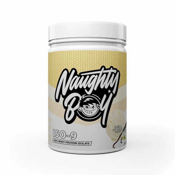 Iso-9, Vanilla Ice Cream - 900g - Naughty Boy