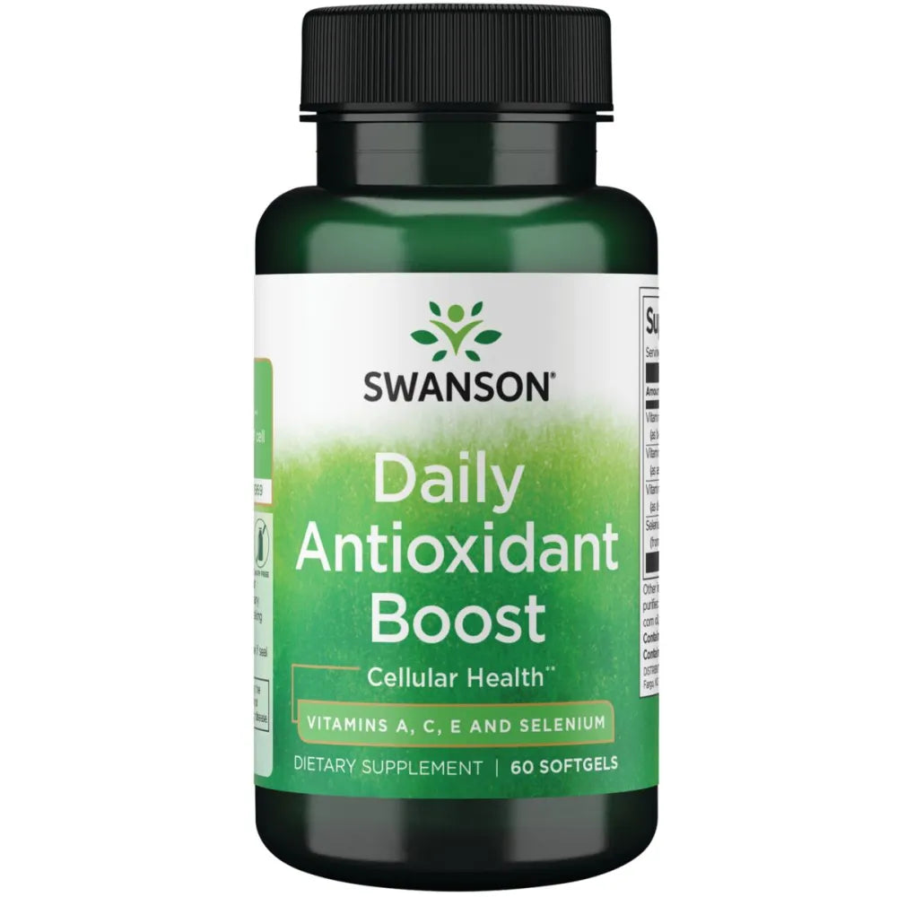 Daily Antioxidant Boost 60 SGELS - Swanson - Papildai