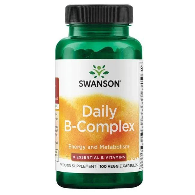 Daily B-Complex - Kasdienis B kompleksas - N100 - Swanson - Papildai