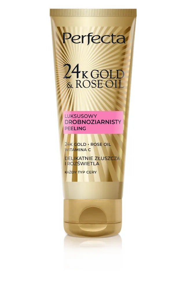 DAX 24K Gold & Rose Oil Peeling smulkiai grūdėtas 75g - Kosmetika