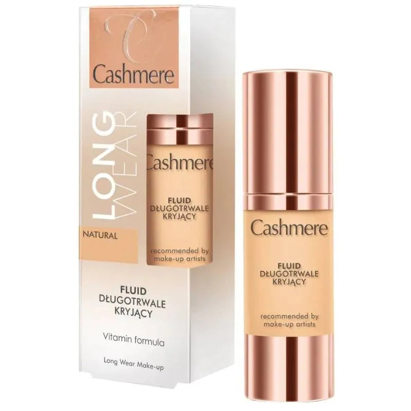 Dax Cosmetics Cashmere Long Wear Fluid ilgalaikis dengimas - Natūralus 30ml - Kosmetika