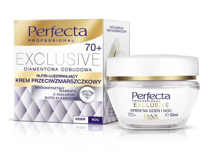 Dax Perfecta Exclusive 70+ Anti-wrinkle cream nutri firming dienai ir nakčiai 50ml - Kosmetika