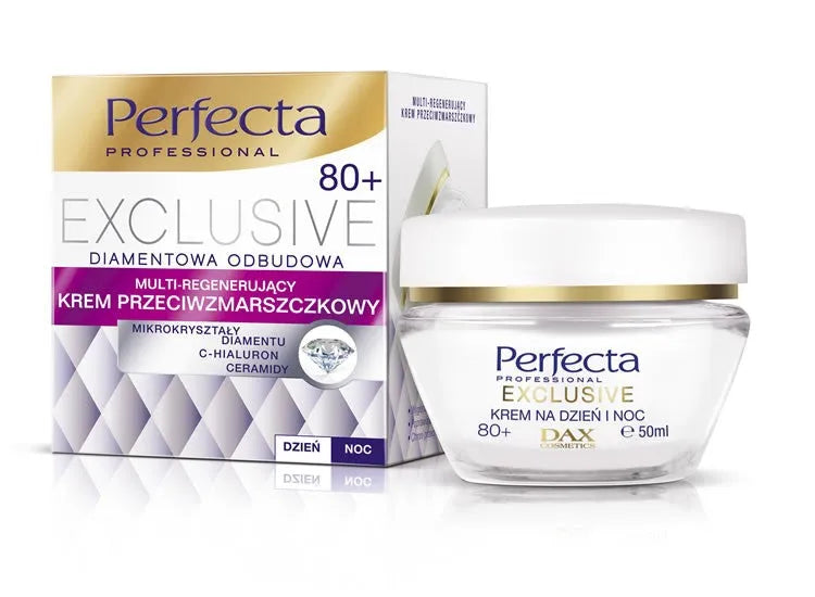 Dax Perfecta Exclusive 80+ Multi-regeneruojantis anti-raukšlių kremas dienai ir nakčiai 50ml - Kosmetika