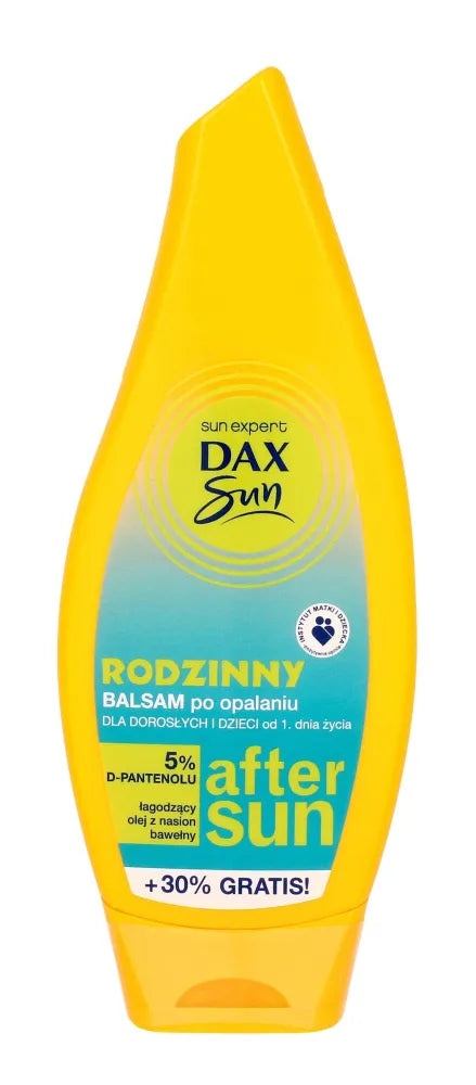 Dax Sun Balsam po saulės su 5% D-pantenoliu Šeimai 250ml - Kosmetika