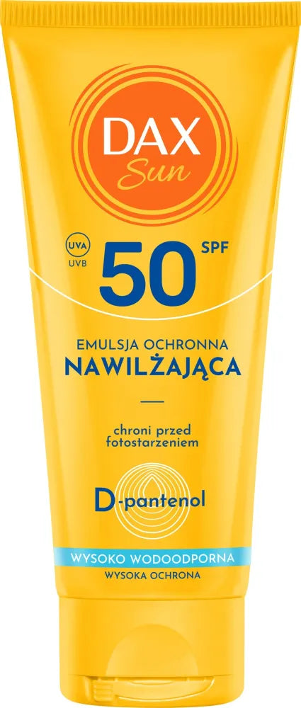 DAX Sun Moisturizing Protective Emulsion SPF 50 Travel 100 ml - Kosmetika