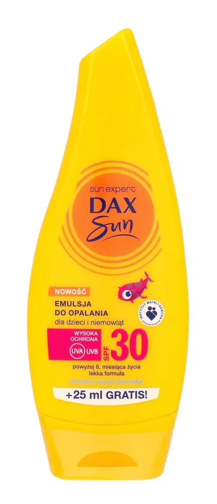 Dax Sun Sunscreen Emulsion for Children and Infants SPF 30 175ml - Kosmetika
