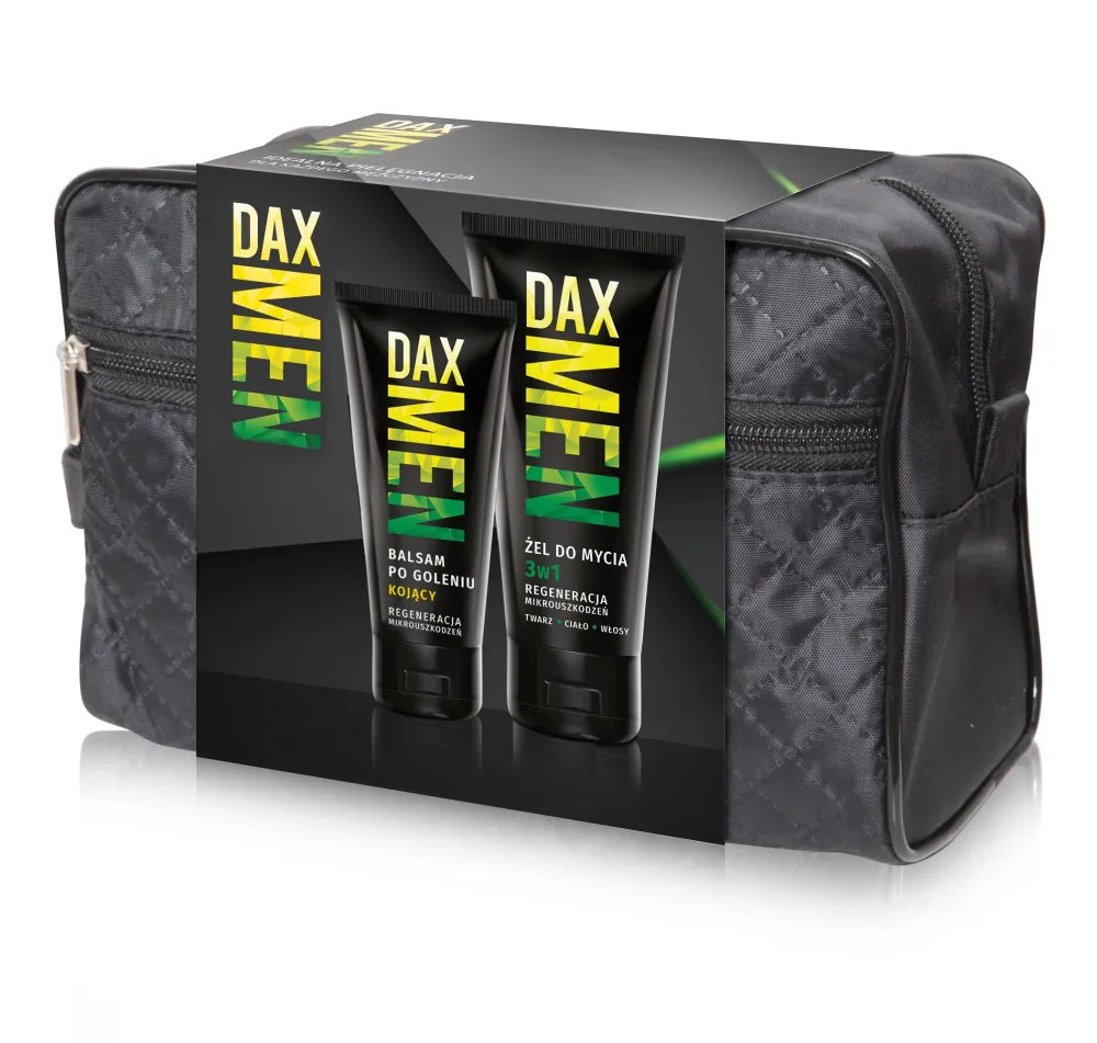 DAX ZEST Men Soothing Balm + Cleansing Gel - Kosmetika