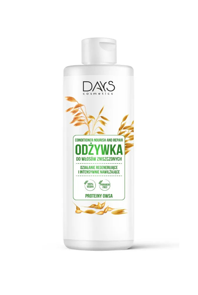 DAYS COSMETICS Plaukų kondicionierius su avižų baltymais - Kosmetika