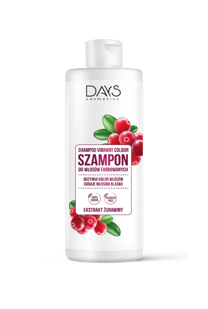 DAYS COSMETICS Plaukų šampūnas su spanguolių ekstraktu - Kosmetika