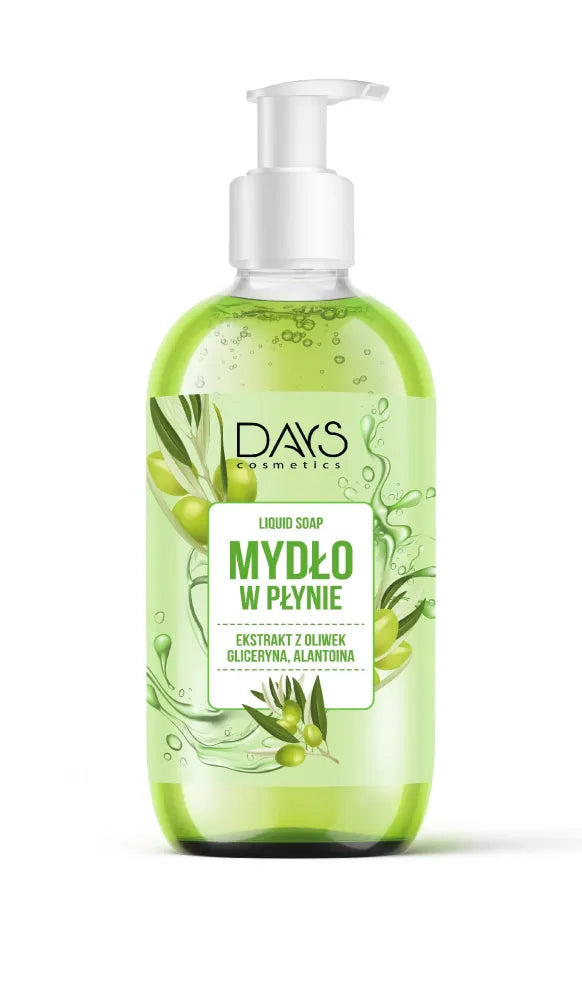 DAYS COSMETICS Skystas muilas su alyvuogių ekstraktu 300 ml - Kosmetika