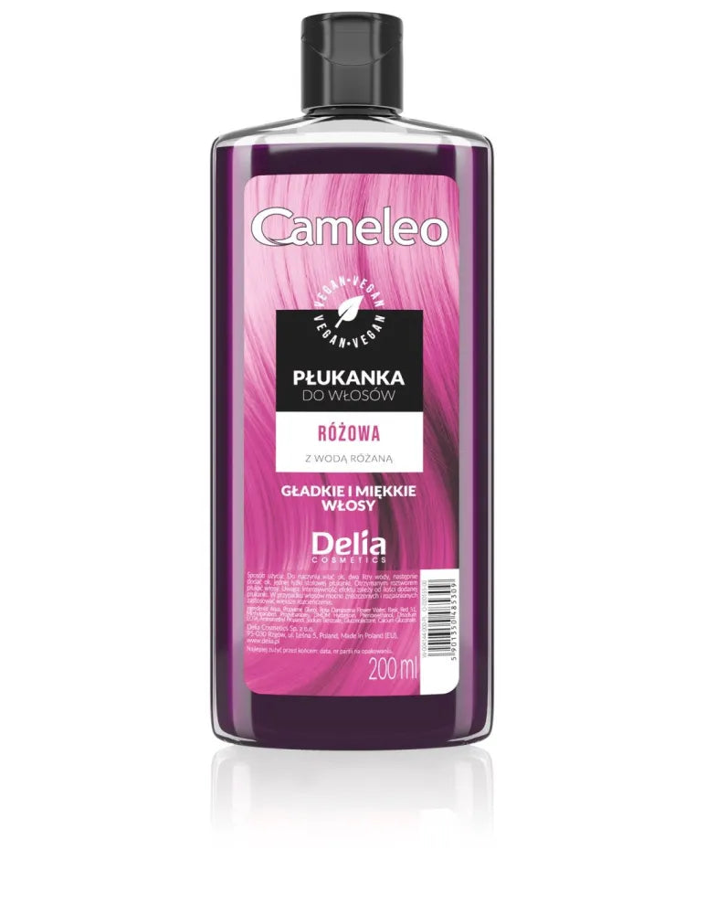 DELIA CAMELEO hair rinse pink 200ml - Kosmetika