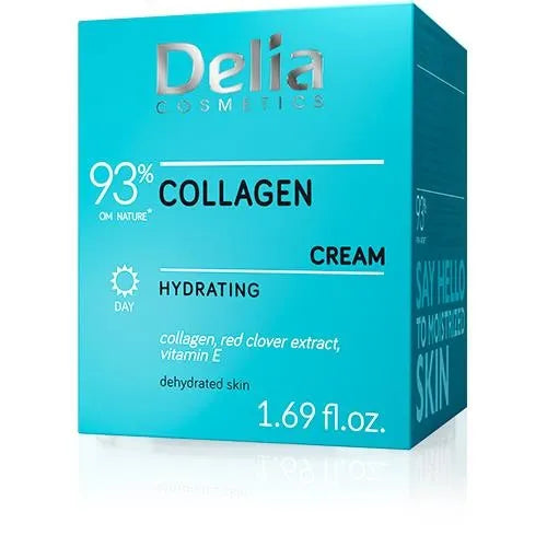 DELIA Collagen Day Cream with moisturizing effect 50 ml - Kosmetika