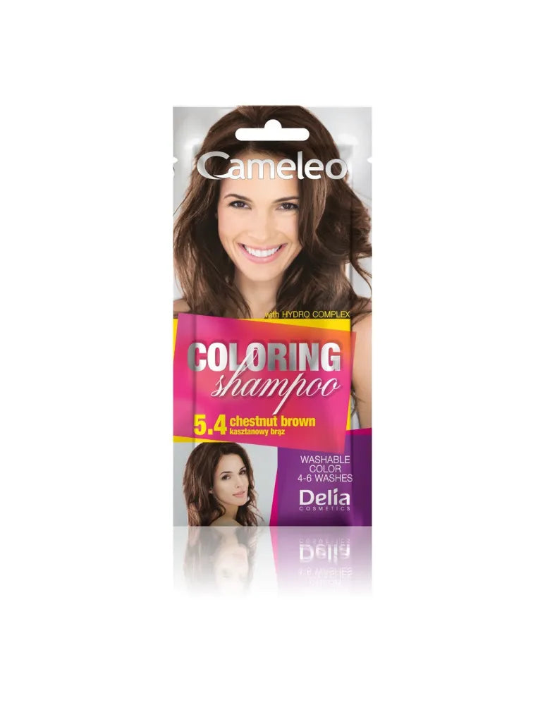 Delia Cosmetics Cameleo dažantis šampūnas Nr. 5.4 rudas 1 vnt - Kosmetika