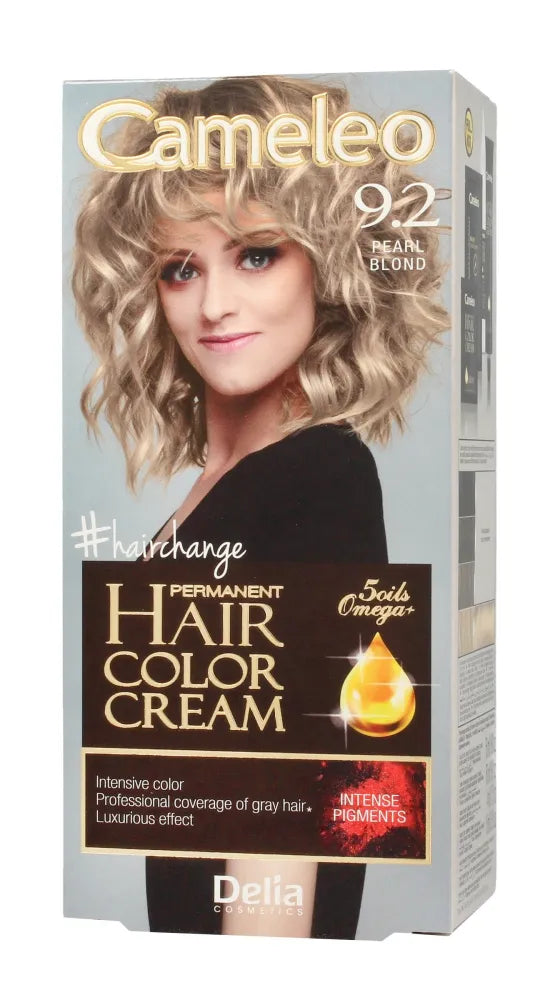 Delia Cosmetics Cameleo HCC Nuolatinė plaukų spalva Omega+ Nr. 9.2 Perlų šviesiaplaukė 1op. - Kosmetika
