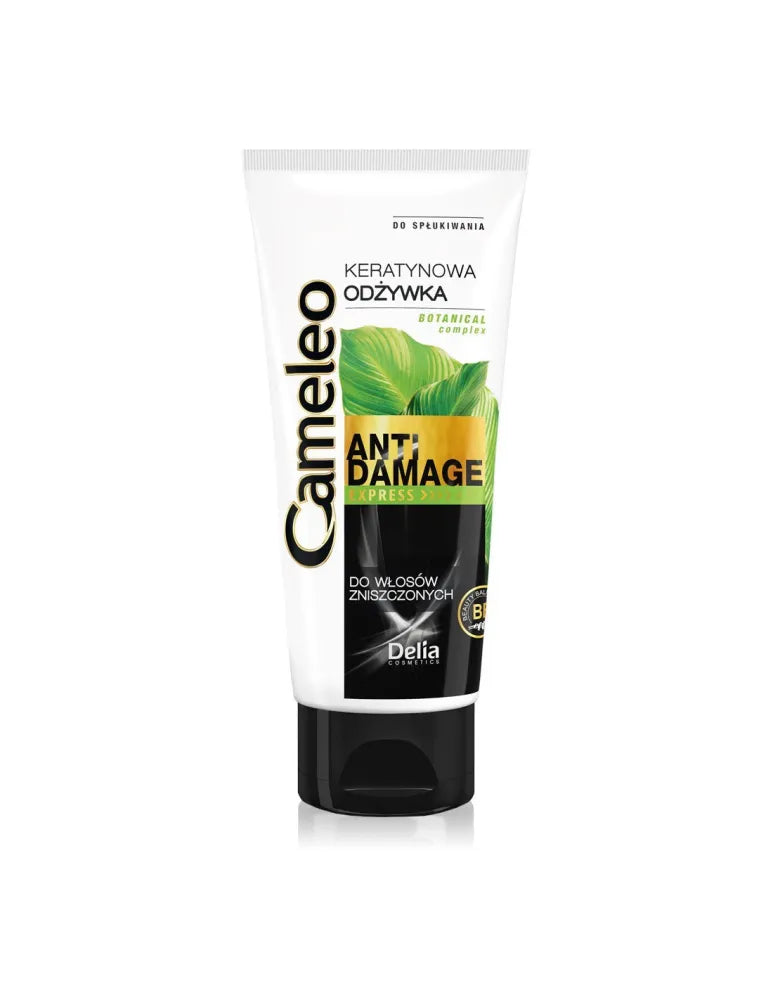 Delia Cosmetics Cameleo Keratino kondicionierius be druskos pažeistiems plaukams 200ml - Kosmetika