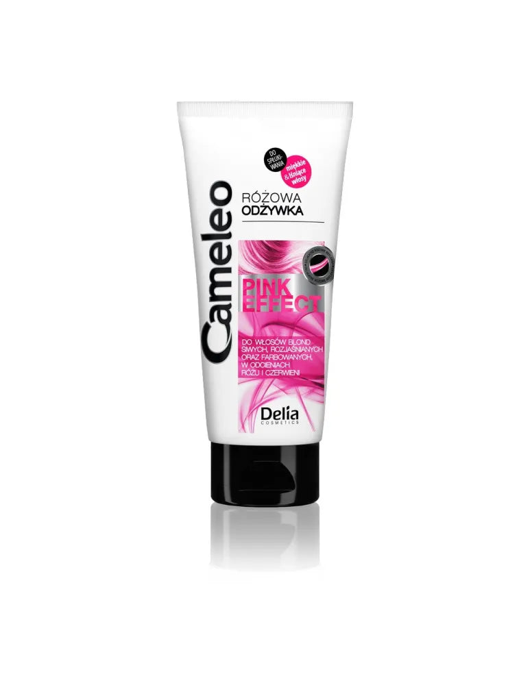 Delia Cosmetics Cameleo Pink Effect rožinis plaukų kondicionierius 200 ml - Kosmetika