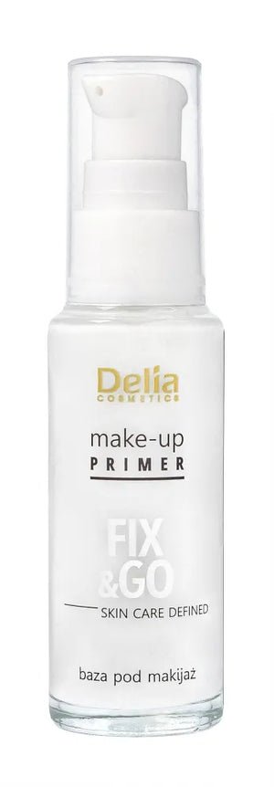 Delia Cosmetics odos priežiūros priemonė Defined Fix&Go makiažo bazė 30ml - Kosmetika