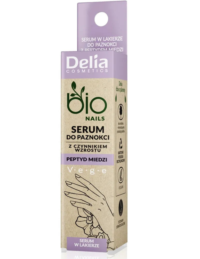 DELIA COSMETICS Peptide nail serum Bio Nails with growth factor 11ml - Kosmetika