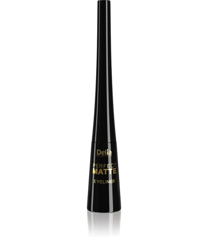Delia Cosmetics Shape Master Matte Liquid Eyeliner Tobulas matinis - Juodas 4ml - Kosmetika