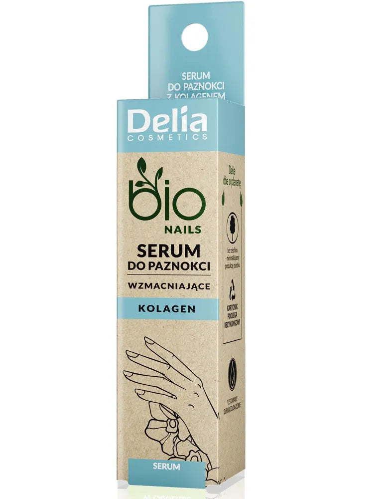 DELIA COSMETICS Strengthening nail serum Bio Nails with collagen 11ml - Kosmetika