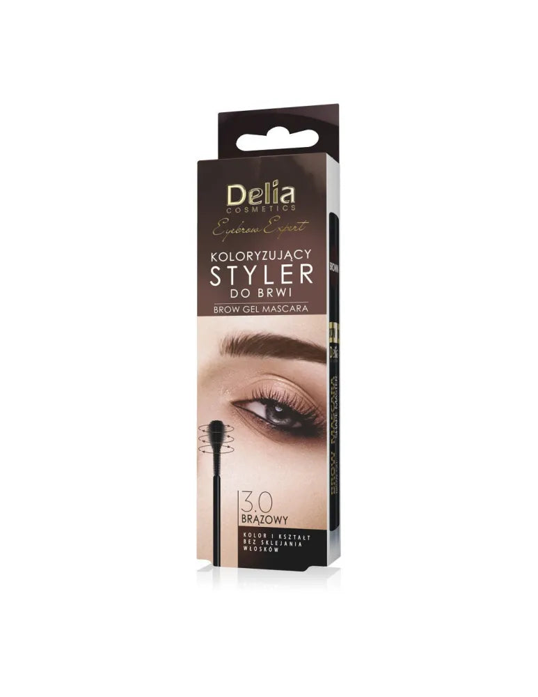 DELIA EXPERT Eyebrow Styler 3.0 Rudas butelis - Kosmetika