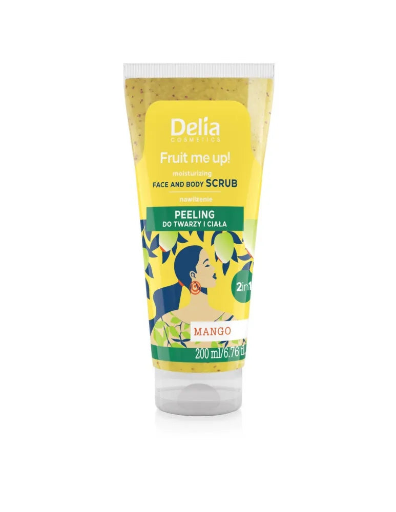 DELIA FRUIT ME UP PEELING 200ML MANGO - Kosmetika