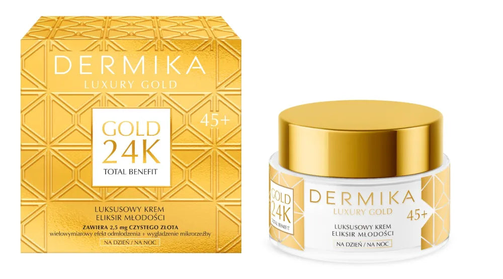 DERM LUXURY GOLD 45+ Diena/Naktis Kremas - Kosmetika