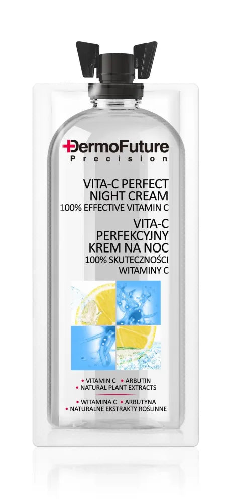 Dermofuture Precision Vita-C Perfect Night Cream 12ml naktinis kremas - Kosmetika