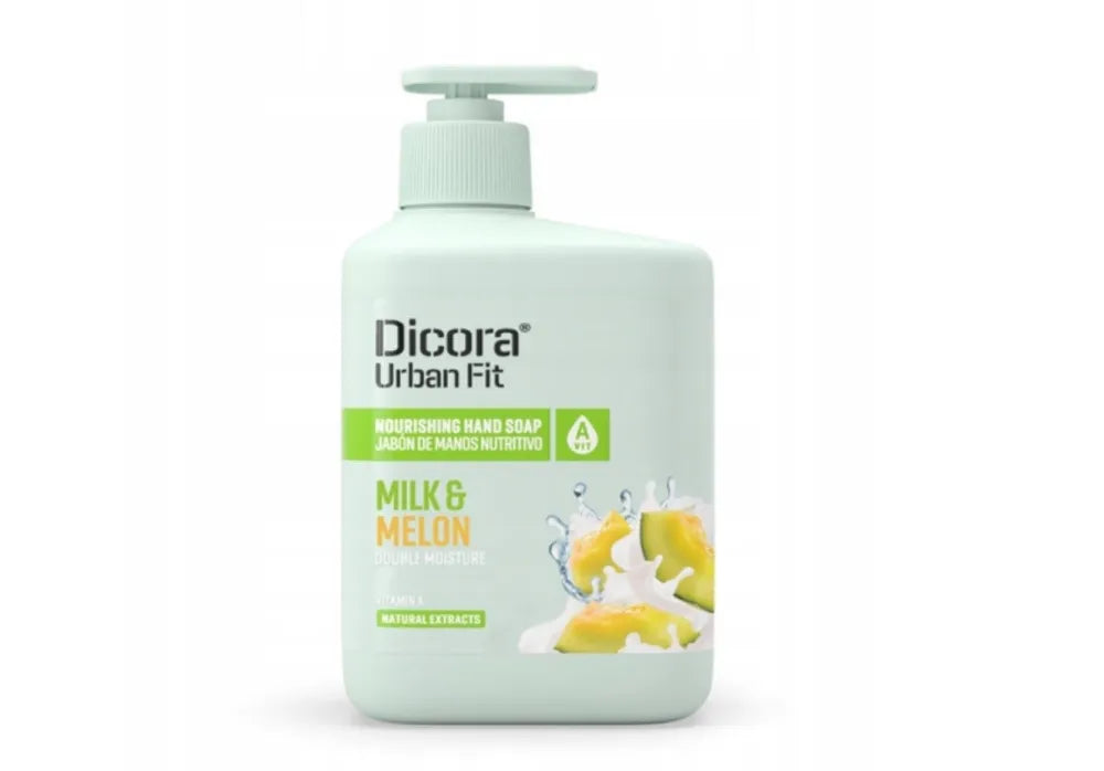 DICORA Urban Fit rankų ploviklis „Pienas ir melionas“ 500 ml - Kosmetika