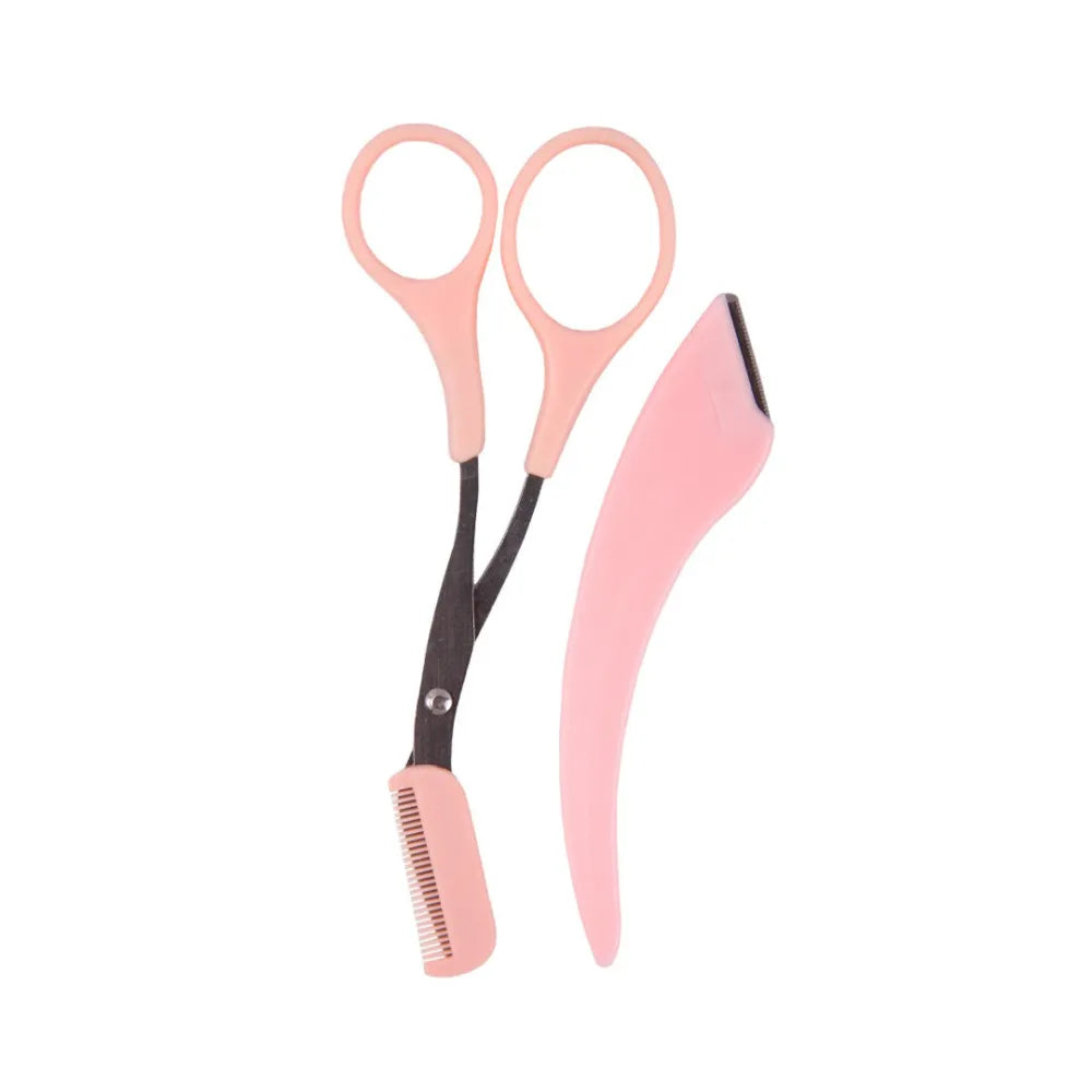 DONEGAL Eyebrow Scissors with comb (4427) - Kosmetika