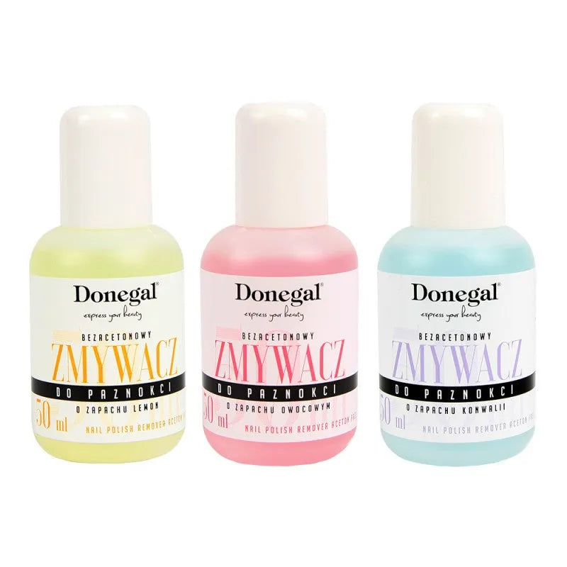 DONEGAL Nagų Lako Valiklis SU VITAMINU E 50ml (9149) - Kosmetika