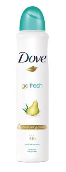 DOVE Go Fresh Deodorant antiperspirant for women spray Pearl & Aloe vera scent 250 ml. - Higiena