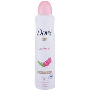 DOVE Go Fresh Deodorant Antiperspirant for Women Spray Pomagranate & Lemon 250 ml. - Higiena