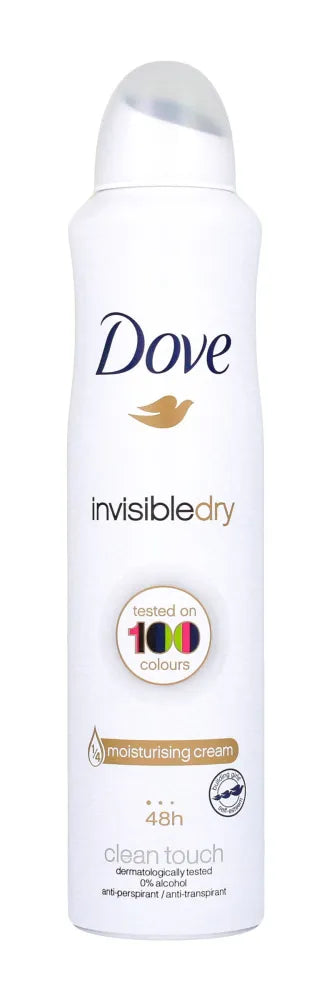 DOVE Invisible Dry Deodorant antiperspirant for women spray 250 ml - Higiena