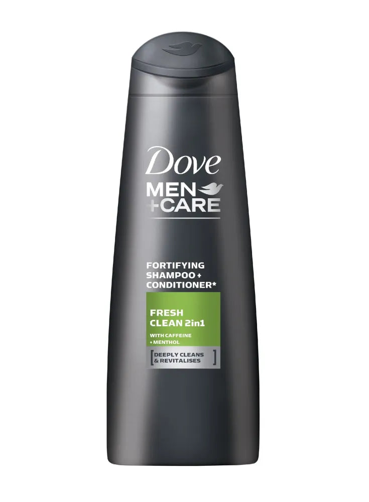 Dove Men Care Fresh Clean 2in1 gaivus plaukų šampūnas 400 ml - Kosmetika