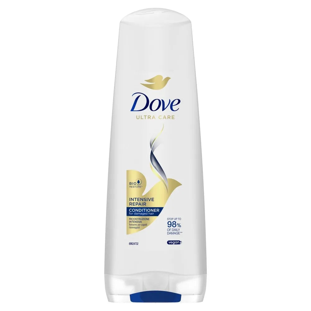 DOVE ULTRA CARE kondicionierius pažeistiems plaukams Intensyviam atstatymui 350ml - Kosmetika