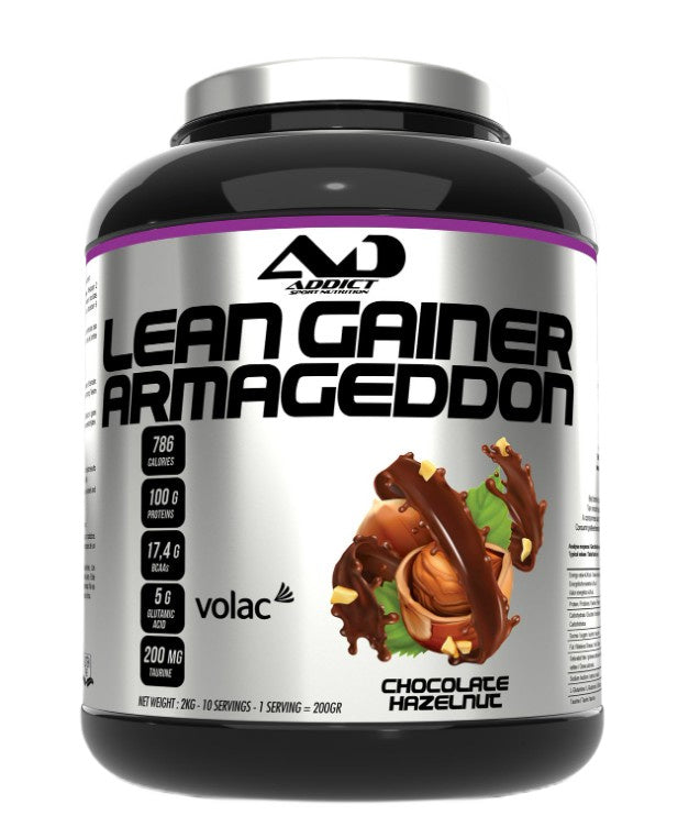 Lean Gainer Armageddon, Chocolate Hazelnut - 2000g - Addict Sport Nutrition
