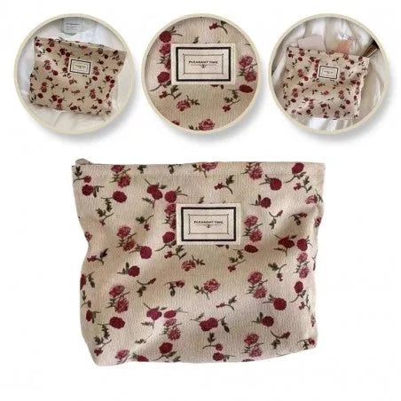 ECARLA Cosmetic Bag KS117 Beige. - Kosmetika